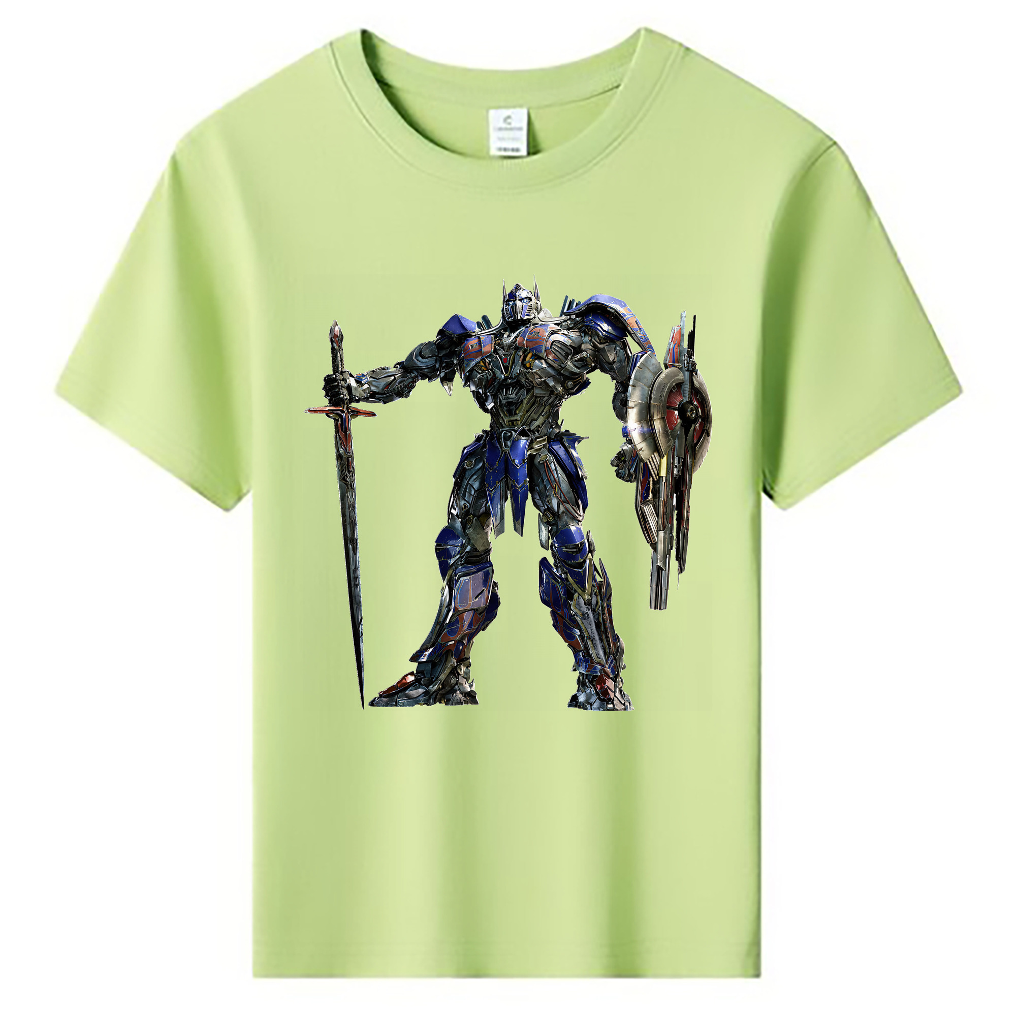 （画像用） Transformers トランスフォーマー 綿100％キッズTシャツ（フロントプリント）